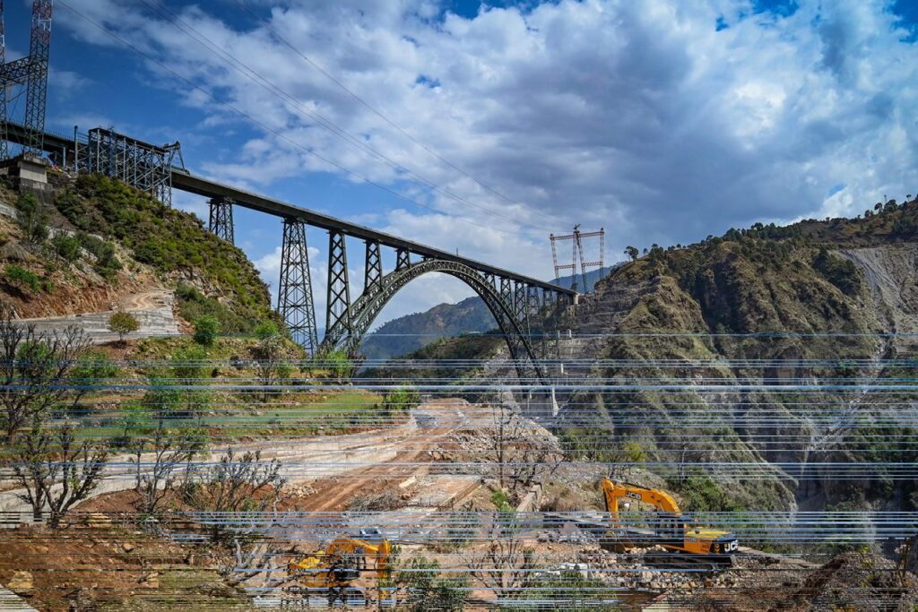 چناب ریلوے پل کا افتتاح