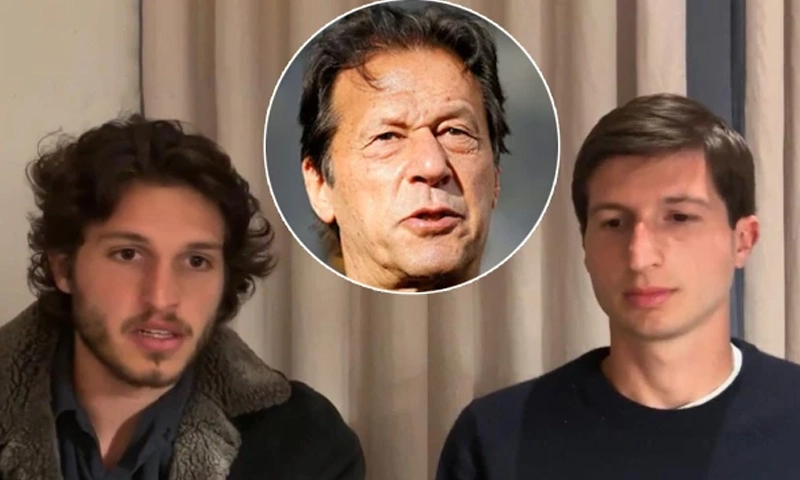 عمران خان کے بیٹے
