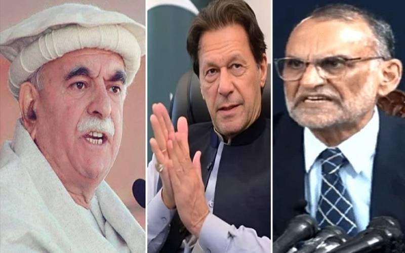 بانی بانیِ پی ٹی آئی عمران خان نے قومی اسمبلی کے لیے محمود اچکزئی اور سینیٹ کے لیے اعظم سواتی کو اپوزیشن لیڈر نامزد کردیا ہے