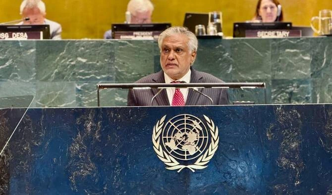 غزہ میں جرائم کے مرتکب اسرائیل کو انصاف کے کٹہرے میں لایا جائے؛ اسحاق ڈار