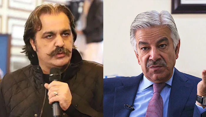 بنوں میں 12 شہدا کے جنازے میں شرکت نہ کرنے پر وزیر دفاع کی پی ٹی آئی قیادت پر شدید تنقید
