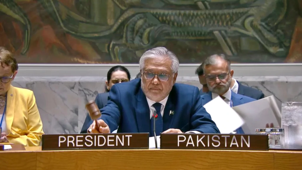پاکستان نے قطر پر اسرائیلی حملوں کے بعد سلامتی کونسل کا ہنگامی اجلاس بلانے کا مطالبہ کر دیا