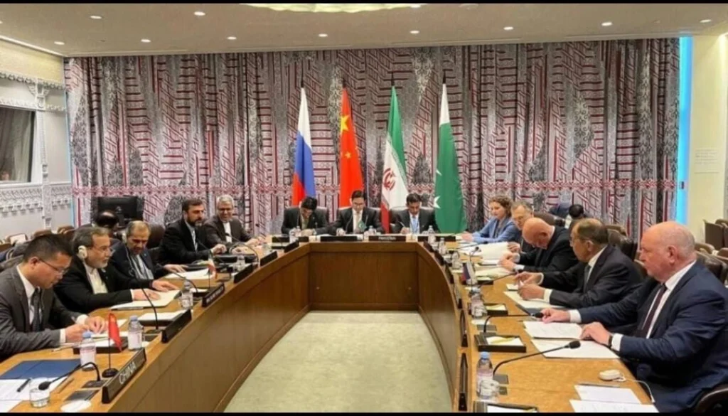 روس، چین، ایران اور پاکستان نے افغان حکام سے دہشت گردی کے خاتمے اور خواتین کے حقوق کا مطالبہ کردیا