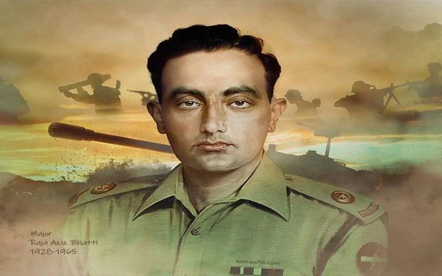 ستمبر 1965 کی جنگ میں بھارتی فوج کا جائزہ لے رہے تھے کہ اسی دوران دشمن نے آپ پر حملہ کردیا، جس وجہ سے عزیز بھٹی موقع پر ہی جامِ شہادت نوش کرگئے