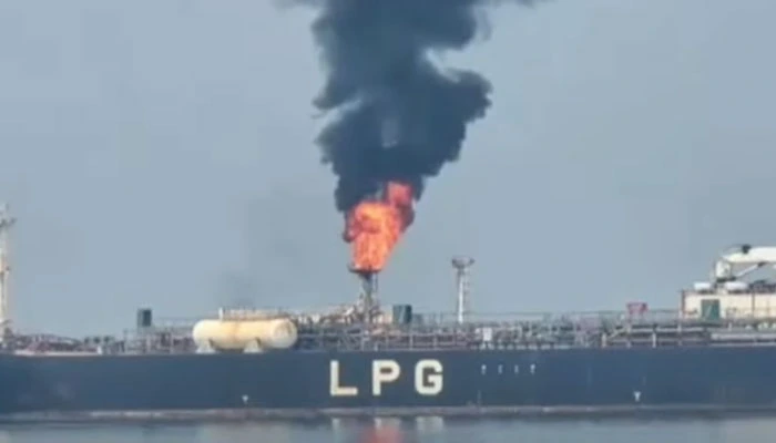 یمن میں اسرائیلی ڈرون حملہ، پاکستانی ایل پی جی ٹینکر اور عملہ محفوظ رہا
