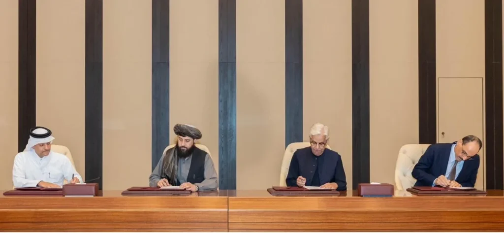 چینی وزارتِ خارجہ کے ترجمان گو جیائون نے کہا پاک افغان جنگ بندی معاہدے کا خیرمقدم کرتے ہیں اور ان ممالک کی کوششوں کو سراہتے ہیں جنہوں نے اس سلسلے میں کردار ادا کیا