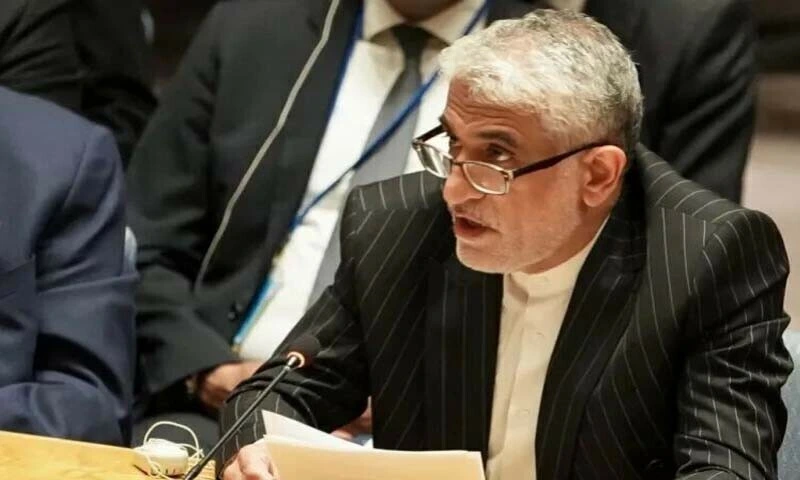 ایران کے اقوامِ متحدہ میں مندوب امیر سعید ایراوانی نے کہا ہے کہ عالمی برادری افغان مہاجرین کے مسئلے میں اپنی ذمہ داریاں پوری کرنے میں ناکام رہی ہے، جس کے باعث انکا بوجھ ایران اور پاکستان جیسے ممالک پر بڑھ گیا ہے