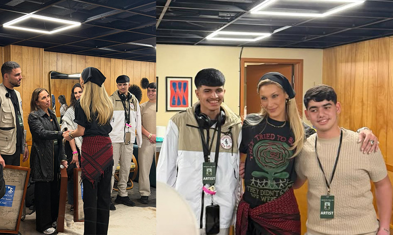 لاس اینجلس میں منعقدہ ریلیف کنسرٹ کے دوران فلسطینی نژاد امریکی سپر ماڈل بیلا حدید نے غزہ اور سوڈان میں انسانی بحران کا شکار بچوں کے لیے فوری عالمی توجہ کی ضرورت پر زور دیا۔