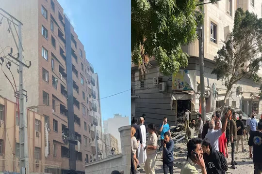 ایران کے شہر بندر عباس میں رہائشی عمارت میں دھماکے سے دو منزلیں تباہ، ریسکیو کارروائیاں جاری