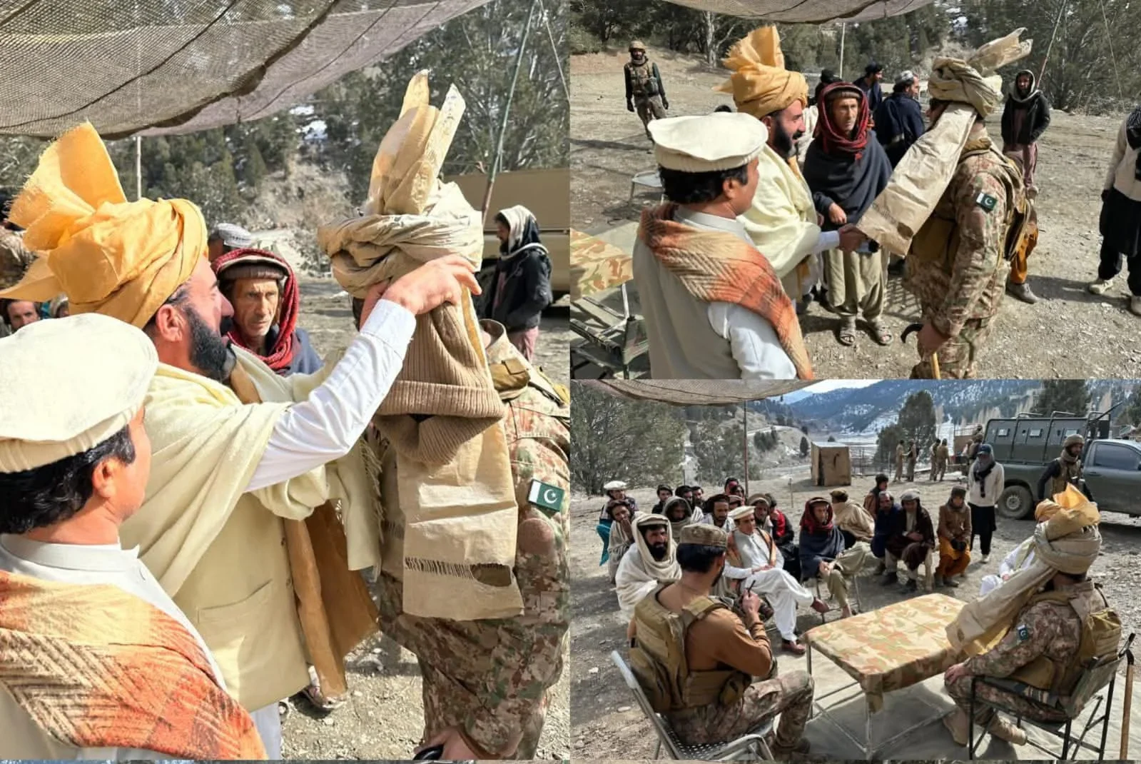 جنوبی وزیرستان کے زمچن میں ایف سی (ساؤتھ) کے کمانڈر کی زیر صدارت قبائلی رہنماؤں کے ساتھ جرگہ منعقد ہوا، جس میں خطے کی سلامتی، عوامی مسائل اور باہمی تعاون پر بات کی گئی