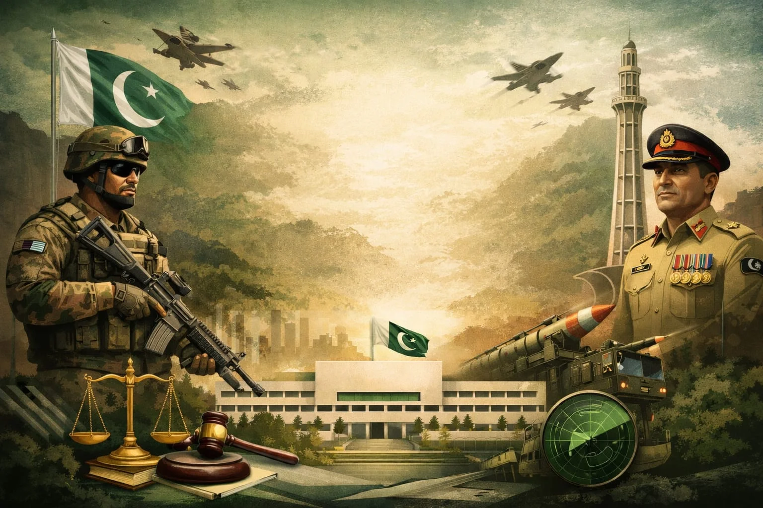 سکیورٹی ذرائع نے واضح کیا ہے کہ پاکستان ایک خود مختار اسلامی جمہوریہ ہے جس کی بنیاد ایمان اور آئین پر استوار ہے، جبکہ مسلح افواج ملکی سلامتی اور استحکام کے تحفظ کے لیے ہمہ وقت تیار ہیں