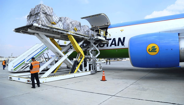 ازبکستان سے پاکستان برآمدات: ازبکستان ایئرویز کی پروازوں کے ذریعے تیز اور محفوظ کارگو ترسیل