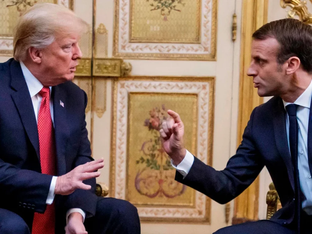 ٹرمپ کی فرانس کو ڈانٹ