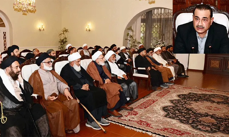 فیلڈ مارشل سید عاصم منیر نے علمائے تشیع سے ملاقات میں قومی اتحاد، آپریشن ’غضب للحق‘ کے اہداف اور سرحد پار دہشت گردی کے خلاف پاکستان کے سخت مؤقف کا اعادہ کیا ہے