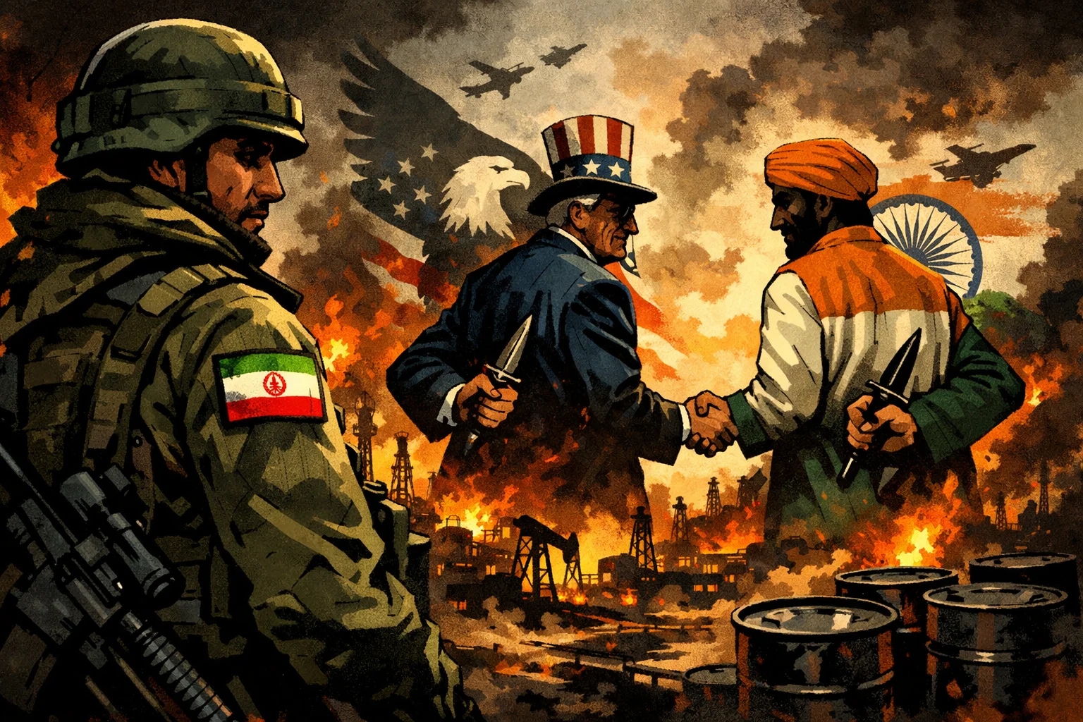 امریکہ کو خوش کرنے کے لیے بھارت نے ایران کو سرخ جھنڈی دکھا دی؟ دیرینہ تعلقات پر سوالات اٹھ گئے