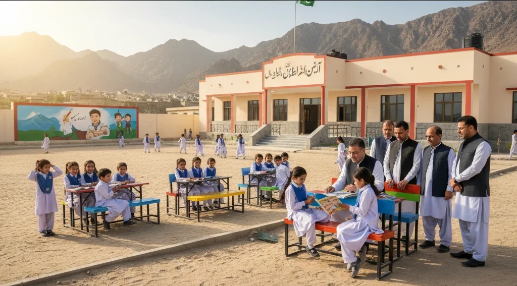 بلوچستان حکومت کا تعلیمی انقلاب؛ 1000 سے زائد اسکولوں کی اپ گریڈیشن اور تعلیم نسواں کے لیے خصوصی وظائف کا فیصلہ۔ وزیر اعلیٰ سرفراز بگٹی نے اسے روشن مستقبل کی بنیاد قرار دیا