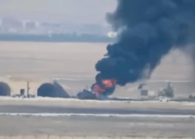 زَرَنج ایئر بیس پر جبۂ استقلال کا حملہ، ہیلی کاپٹر تباہ کر دیا گیا