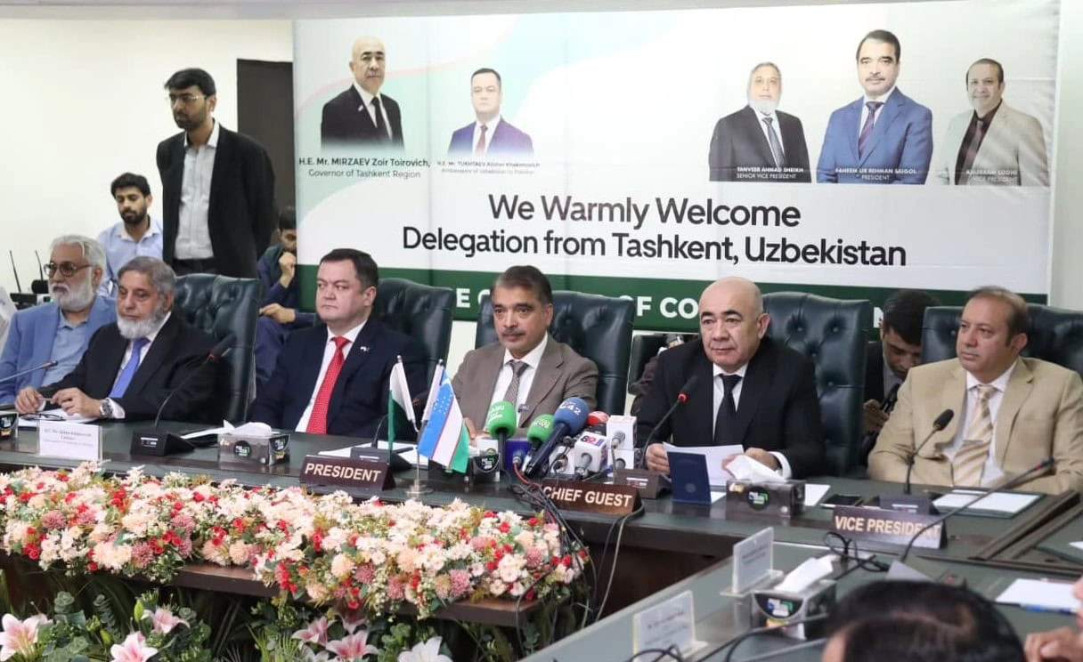 ازبکستان کے وفد کا سیالکوٹ کا دورہ