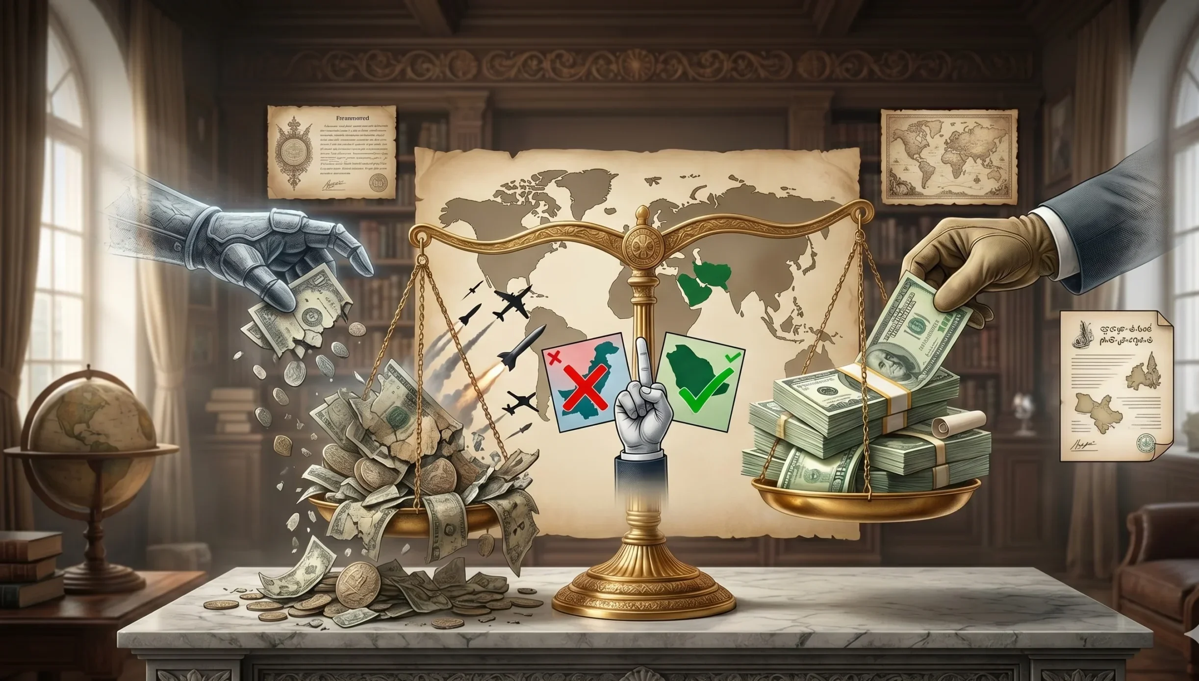 ایک بیلنس شیٹ، دو پیغامات: پاکستان، امارات اور سعودی عرب کی نئی کہانی