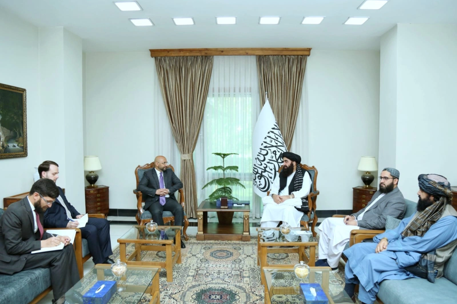 افغانی حکام کی ترکیہ سفیر سے ملاقات