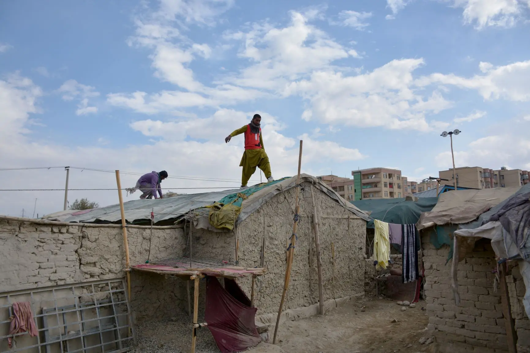 بلا معاوضہ لوگوں کے گھر گرانے پر کابل میں احتجاج ، غم وغصے کا اظہار