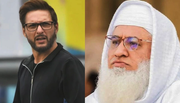 شاہد آفریدی اور مولانا ادریس