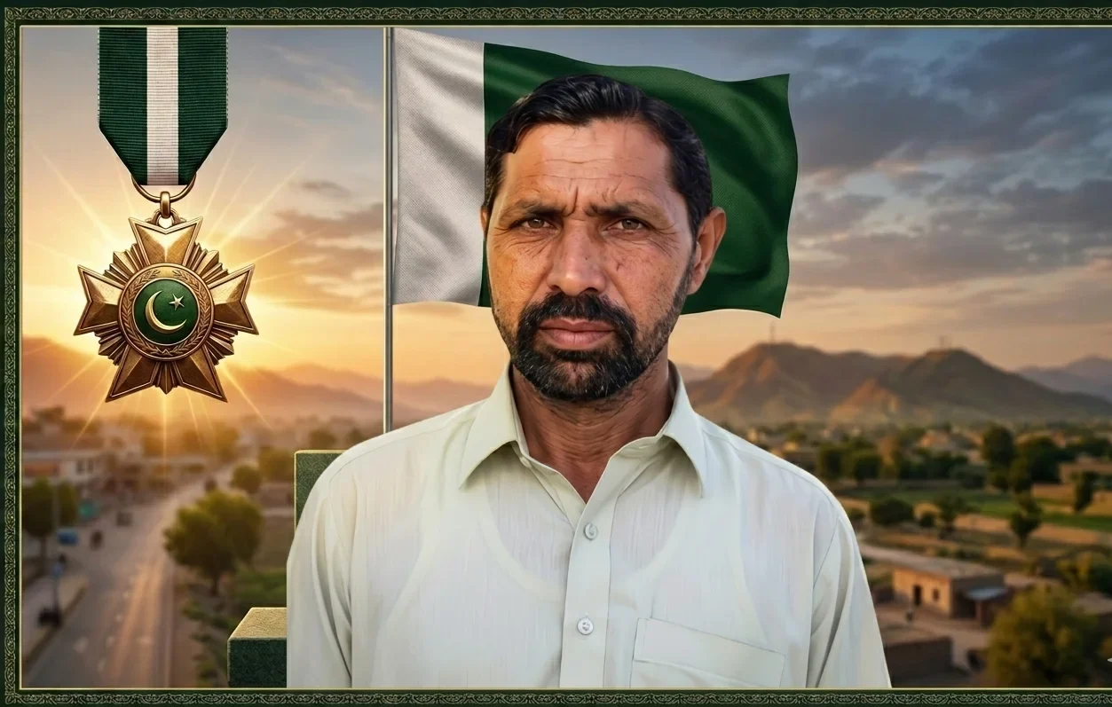 وزیراعظم کی سفارش پر صدرِ پاکستان نے دہشت گردی کا بڑا منصوبہ ناکام بنانے والے کوہاٹ کے بہادر شہری لیاقت شہید کے لیے ملک کے دوسرے بڑے سول اعزاز ستارۂ شجاعت کی منظوری دے دی ہے۔