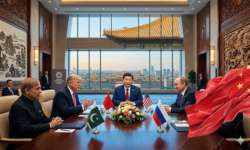 چین میں اہم ملاقاتیں
