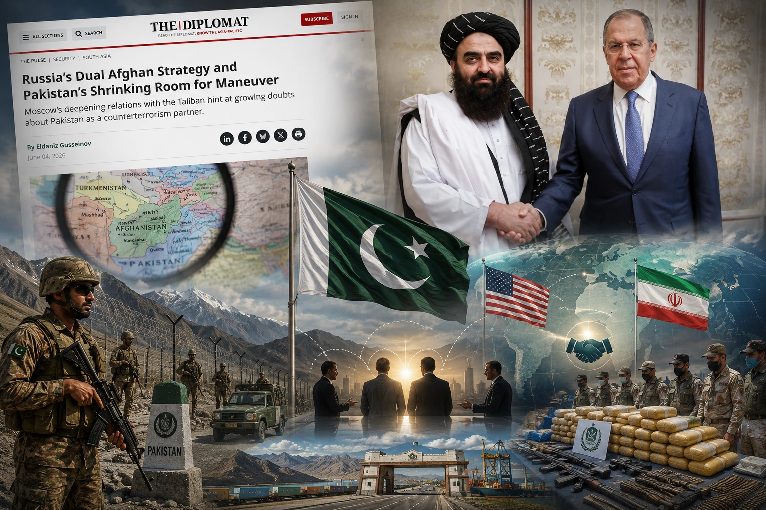 دی ڈپلومیٹ کا حالیہ مضمون علاقائی حقائق کے برعکس بھارتی بیانیے اور پروپیگنڈے کی ترجمانی ہے۔