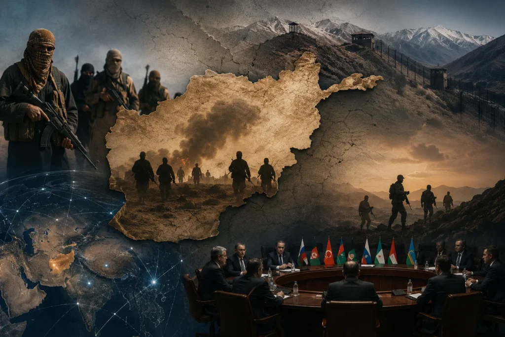 افغانستان میں بڑھتی ہوئی دہشتگردی اور غیر ریاستی عناصر کی موجودگی نے جنوبی اور وسطی ایشیا کو ایک سنگین جیوپولیٹیکل بحران سے دوچار کر دیا ہے، جس کا حل مربوط علاقائی حکمتِ عملی میں پنہاں ہے۔