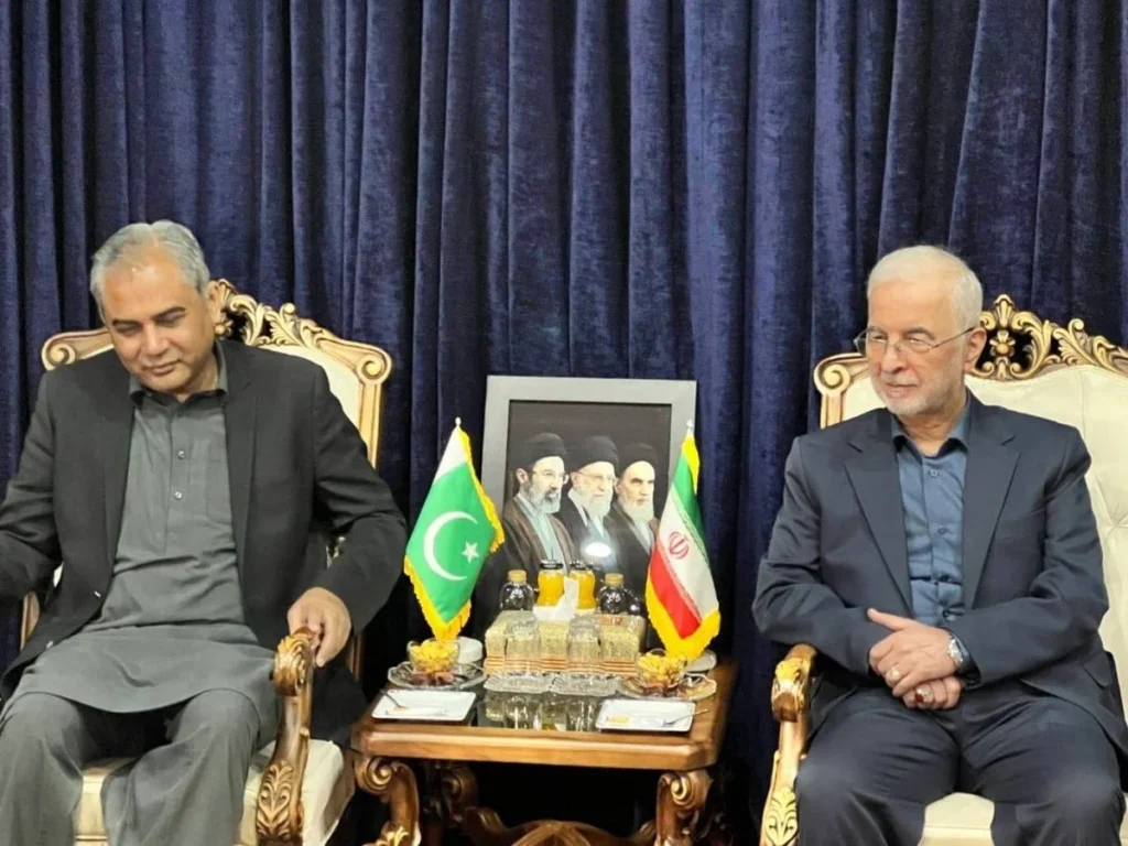 پاکستان اور ایران کے وزرائے داخلہ نے بیشکیک میں ملاقات کی، جس میں علاقائی تناؤ میں کمی اور داخلی سلامتی کے امور پر تفصیلی تبادلہ خیال کیا گیا۔
