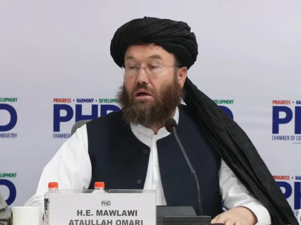 طالبان وزیر کا نئی دہلی میں متنازع بیان