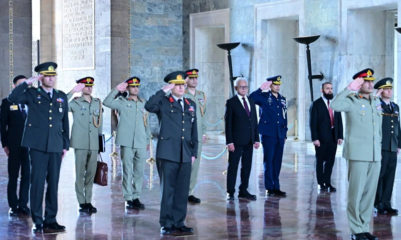 فیلڈ مارشل عاصم منیر کا دورۂ ترکیہ، اردوان سے ملاقات