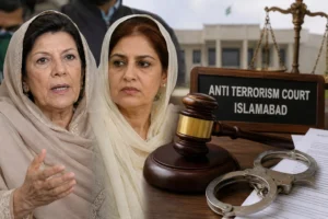 علیمہ خان اور عظمیٰ خان اشتہاری قرار،دائمی وارنٹ گرفتاری جاری