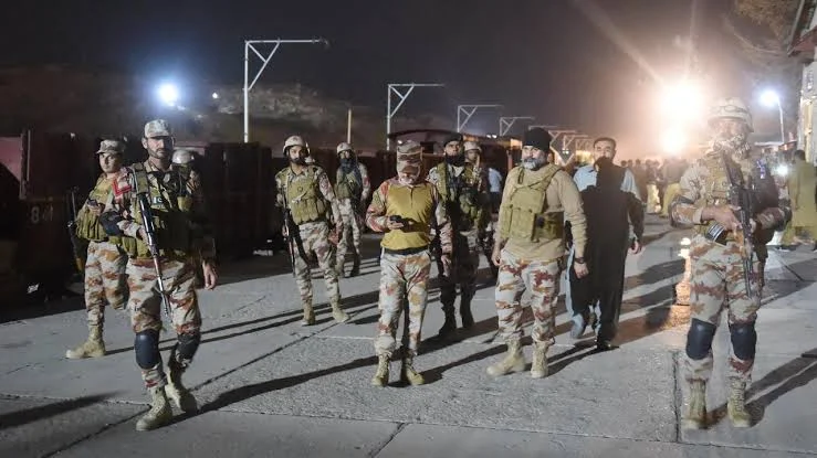 مستونگ: انٹیلی جنس بیسڈ آپریشن العزم میں 4 دہشت گرد ہلاک