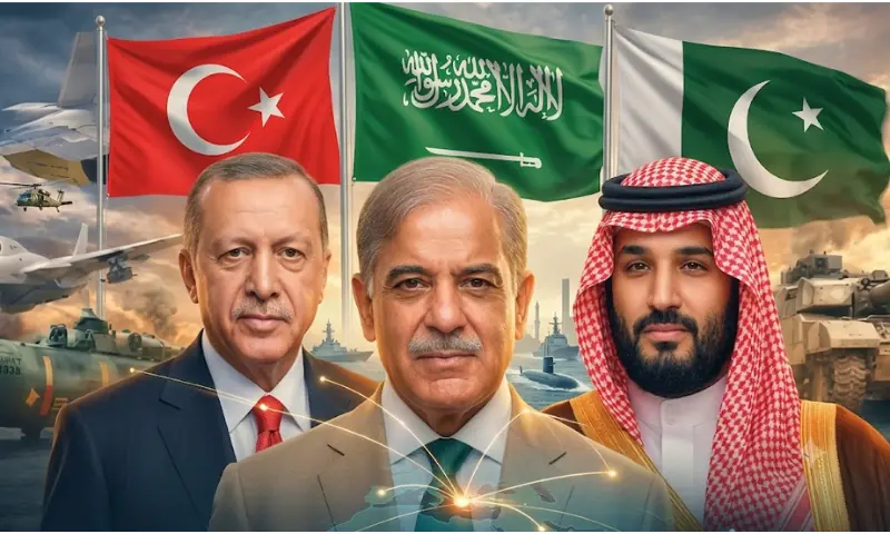 پاکستان، سعودی عرب، ترکیہ دفاعی معاہدہ: مشترکہ دفاع کے اصول پر اتفاق