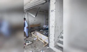جنوبی وزیرستان کے مکین بازار میں دھماکہ