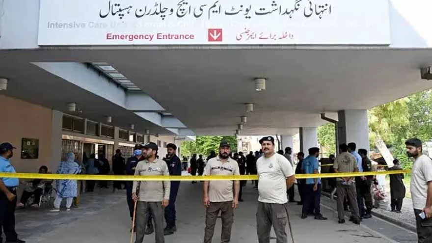 پمز نرسری آتشزدگی: 14 نومولود جاں بحق