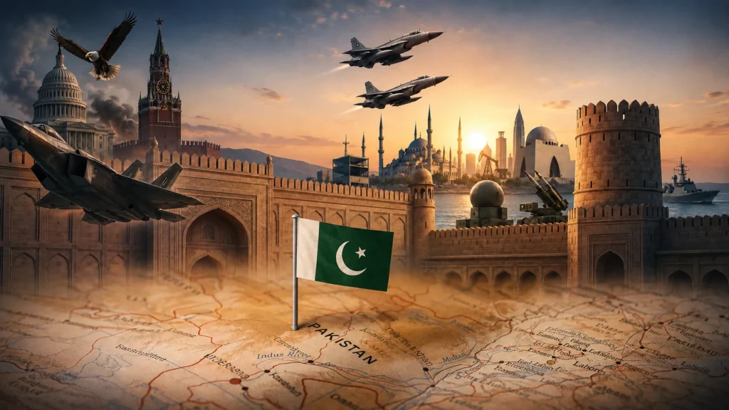 پاکستان مسلم دنیا کا ابھرتا ہوا دفاعی محور