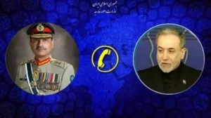 ایرانی وزیر خارجہ کا فیلڈ مارشل سے رابطہ