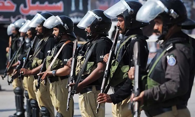 پی ٹی آئی کے پی پولیس