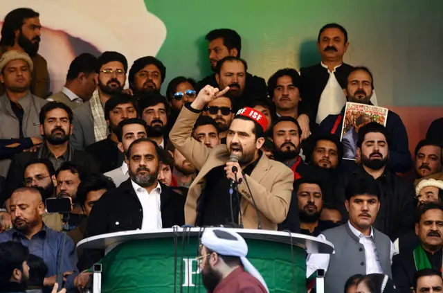 سہیل آفریدی کا احتجاج