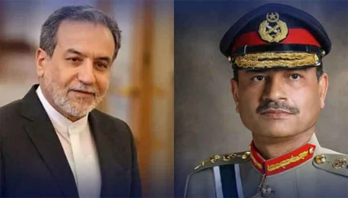 فیلڈ مارشل عاصم منیر سے ایرانی وزیر خارجہ کا رابطہ