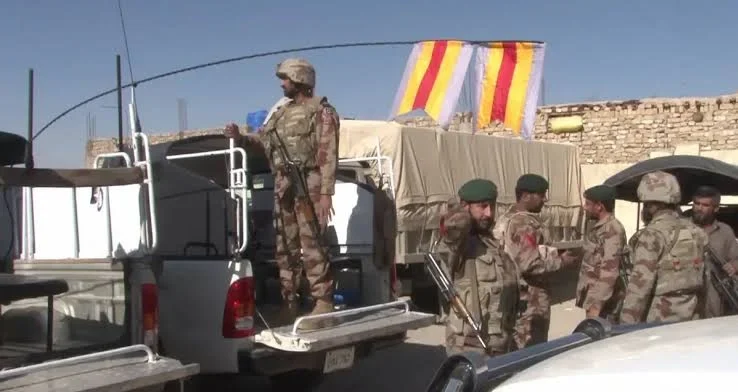 مستونگ میں سکیورٹی فورسز کی کارروائی، 7 افراد ہلاک