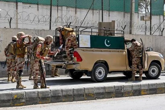 بلوچستان میں سکیورٹی فورسز