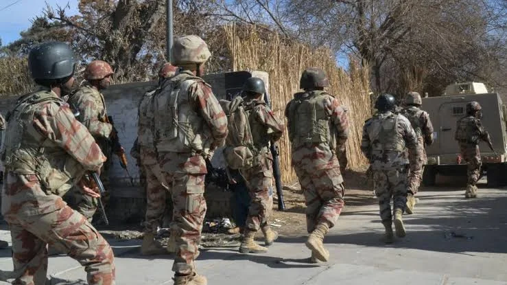 بلوچستان اور کے پی میں فورسز کی کارروائی