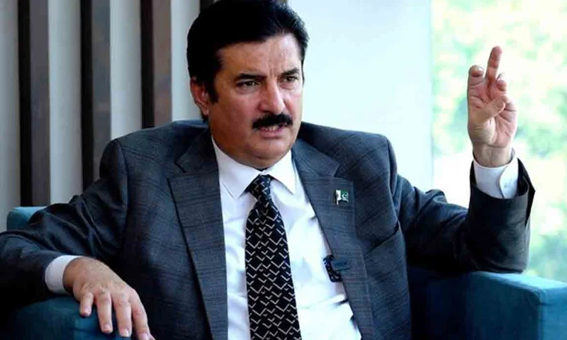 فیصل کریم کنڈی پی ٹی آئی مارچ