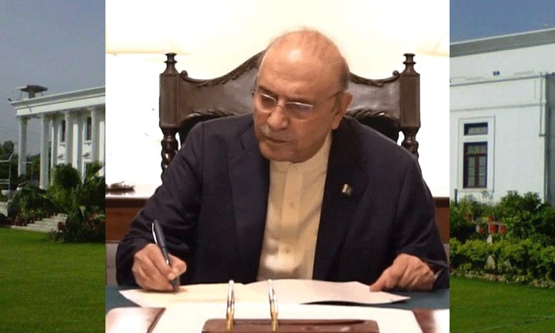 خیبر پختونخوا میں ایمرجنسی کی سمری پر صدر کے دستخط