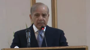 وزیراعظم شہباز شریف مسلم لیگ ن خیبرپختونخوا کی پارلیمانی پارٹی سے خطاب کر رہے ہیں۔