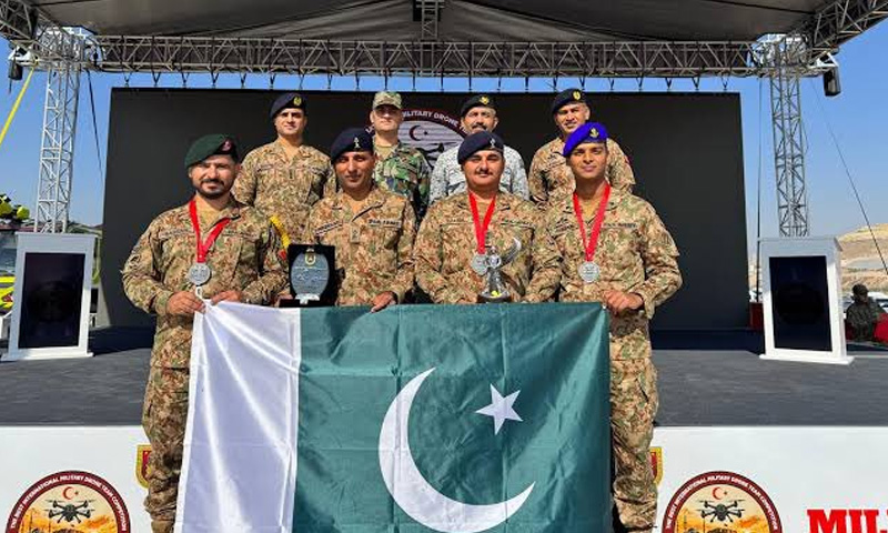 پاکستان نے ترکیہ میں ڈرون مقابلے میں دوسری پوزیشن حاصل کرلی